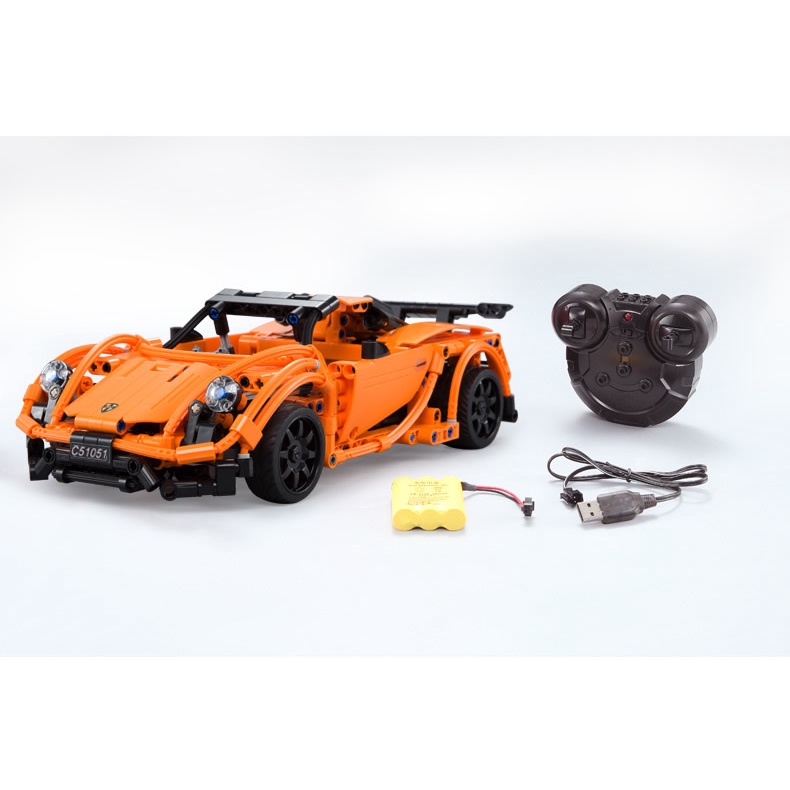 Đồ chơi lắp ráp Legoo siêu xe Porsche 911 có bộ điều khiển từ xa