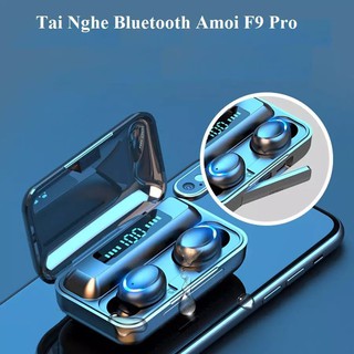 Tai nghe bluetooth 5.0 true wireless amoi f9 pro
