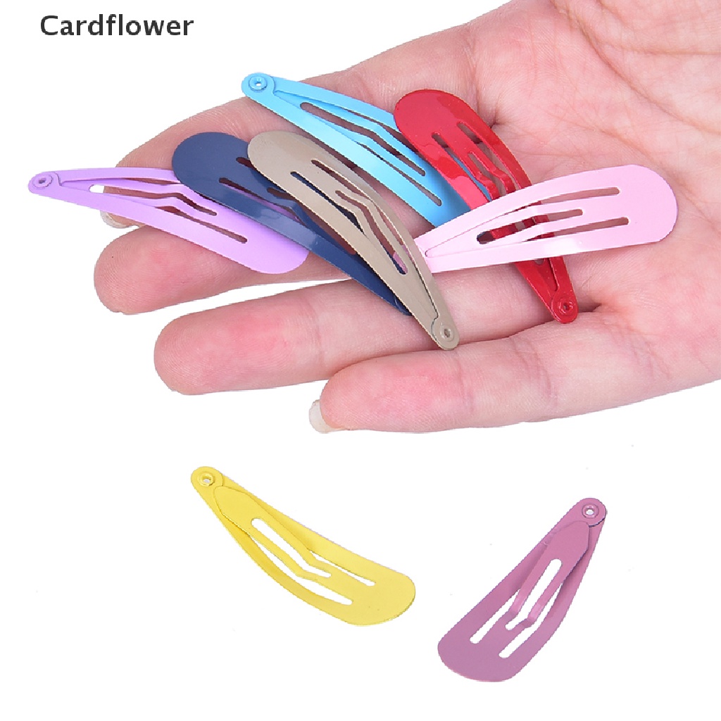 &lt; Cardflower &gt; 50 Kẹp Tóc Kim Loại Hỗn Hợp Màu Sắc Dành Cho Nữ Trẻ Em Đang Giảm Giá