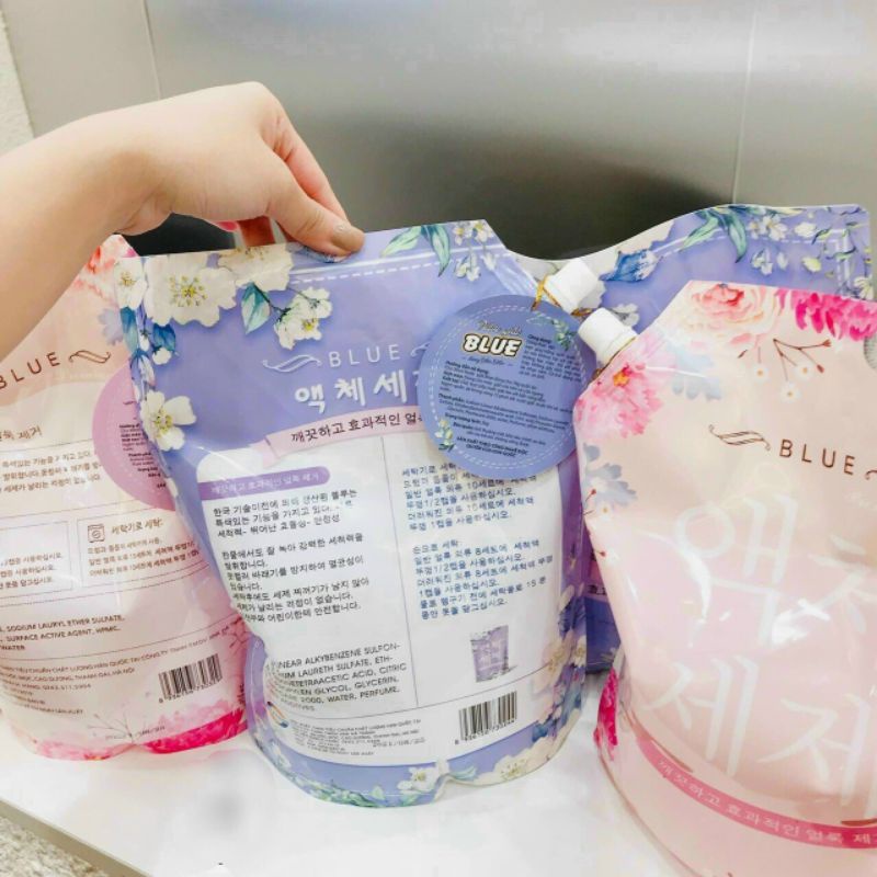 Túi Nước Giặt Blue - Hương Thảo Mộc - 2Kg Chính hãng