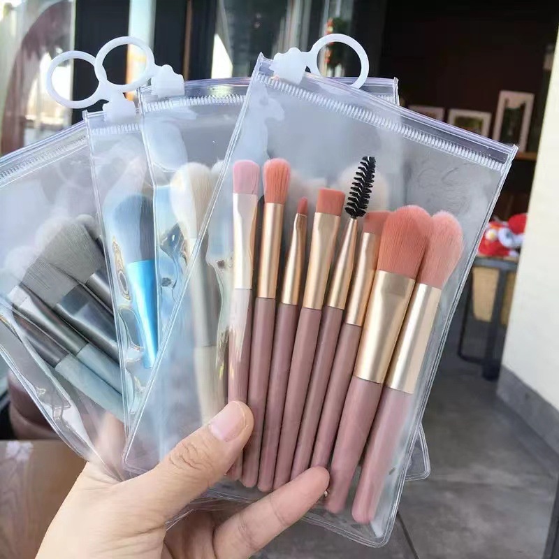 Cọ trang điểm 8 món chuyên nghiệp đa năng mềm mịn nội địa Trung
