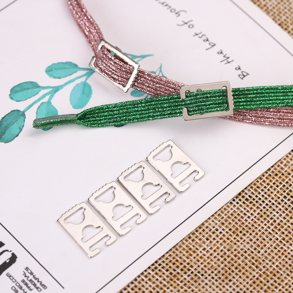 Set 4/8 Khóa Dây Giày Thể Thao Bằng Kim Loại Tiện Dụng