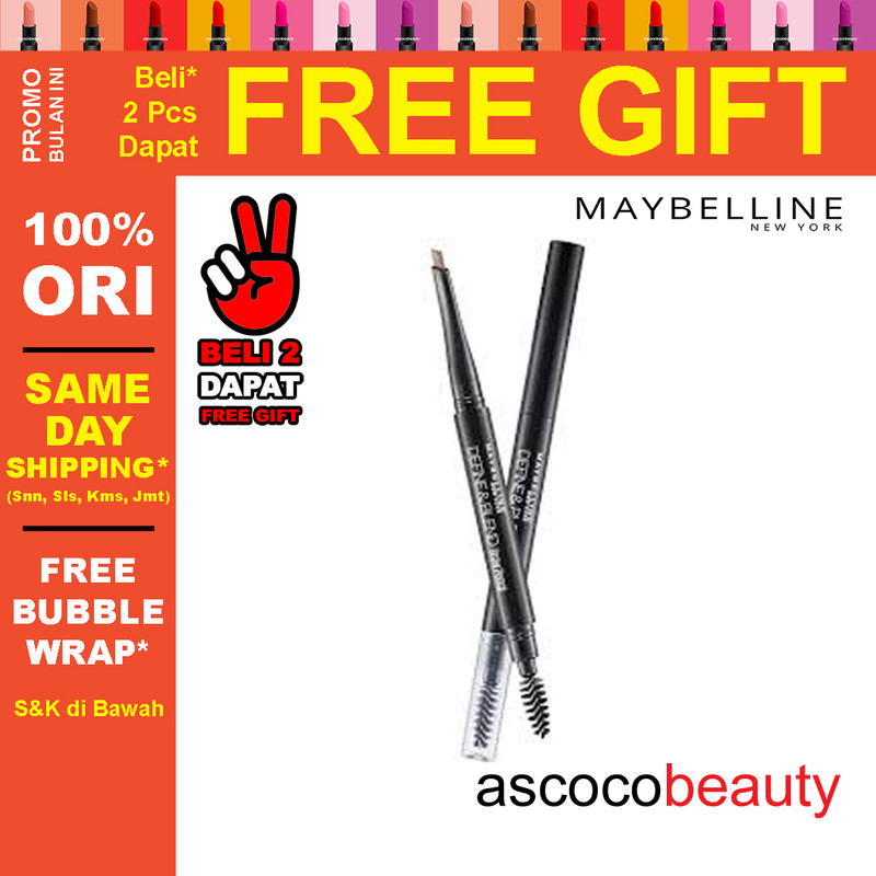 (hàng Mới Về) Bút Chì Kẻ Lông Mày Maybelline Chuyên Dụng