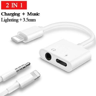 Dây Cáp Chuyển Đổi Tai Nghe 2 Trong 1 3.5mm Cho ĐT táo 7 Plus