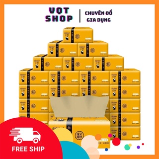 Giấy ăn gấu trúc sipiao1 thùng 30 gói sipiao, loại tờ 300/gói vqt_shop