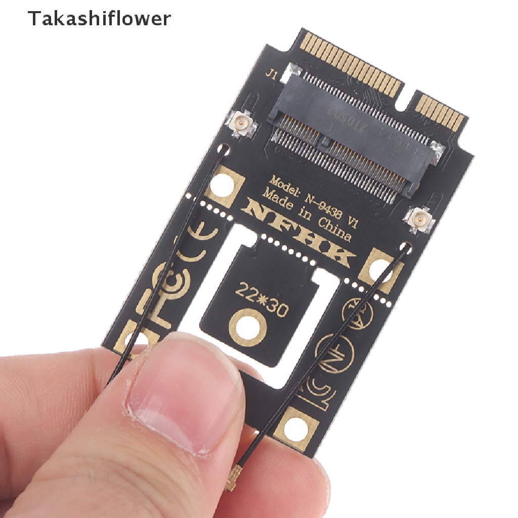 Card Đồ Họa Mini PCI-E M.2 NGFF Sang Mini PCI-E  Cho M.2 Wifi Bluetooth Không Dây