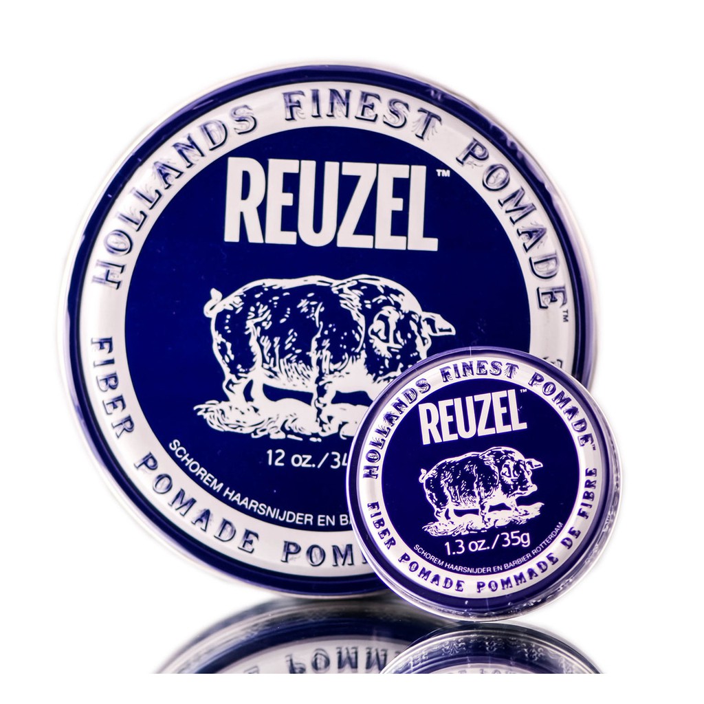 Sáp giữ nếp cứng độ bóng mờ Reuzel Fiber Pomade 35gr