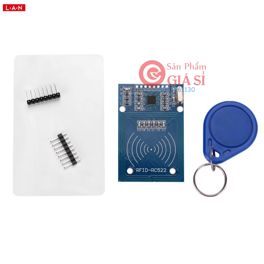 Bộ mô-đun cảm biến thẻ ID MFRC-522 RC522 RFID IC ❤️freeship❤️