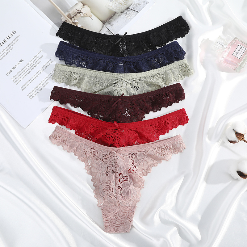 Quần Lót Ren Lọt Khe LEVAO Kiểu Quyến Rũ Dành Cho Nữ