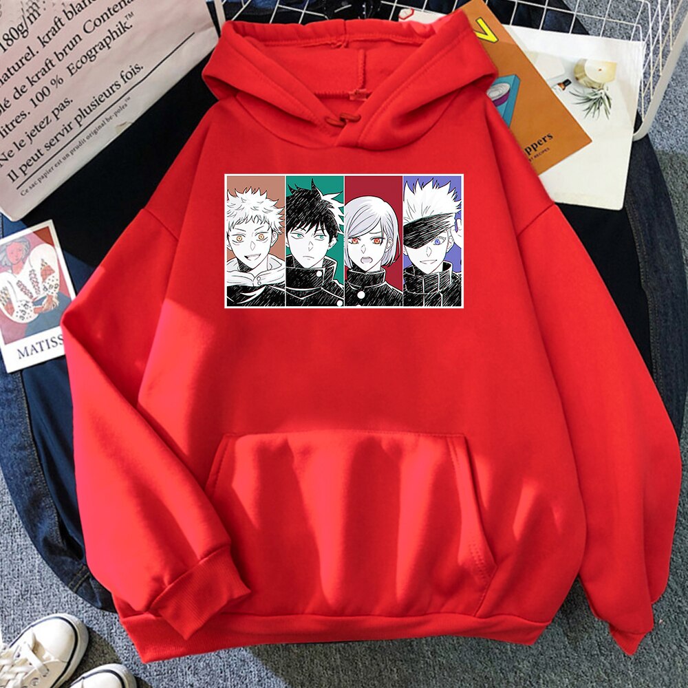 Áo Hoodie In Hình Jujutsu Kaisen Nhóm Nhạc Nhật Bản Thời Trang Cho Nam | BigBuy360 - bigbuy360.vn