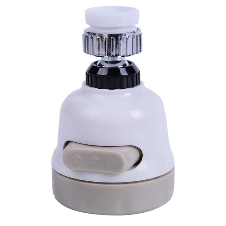MamTh- Đầu vòi rửa chén bát tăng áp, điều hướng xoay 360 độ, 3 chế độ, tiết kiệm nước, phù hợp với nhiều loại vòi