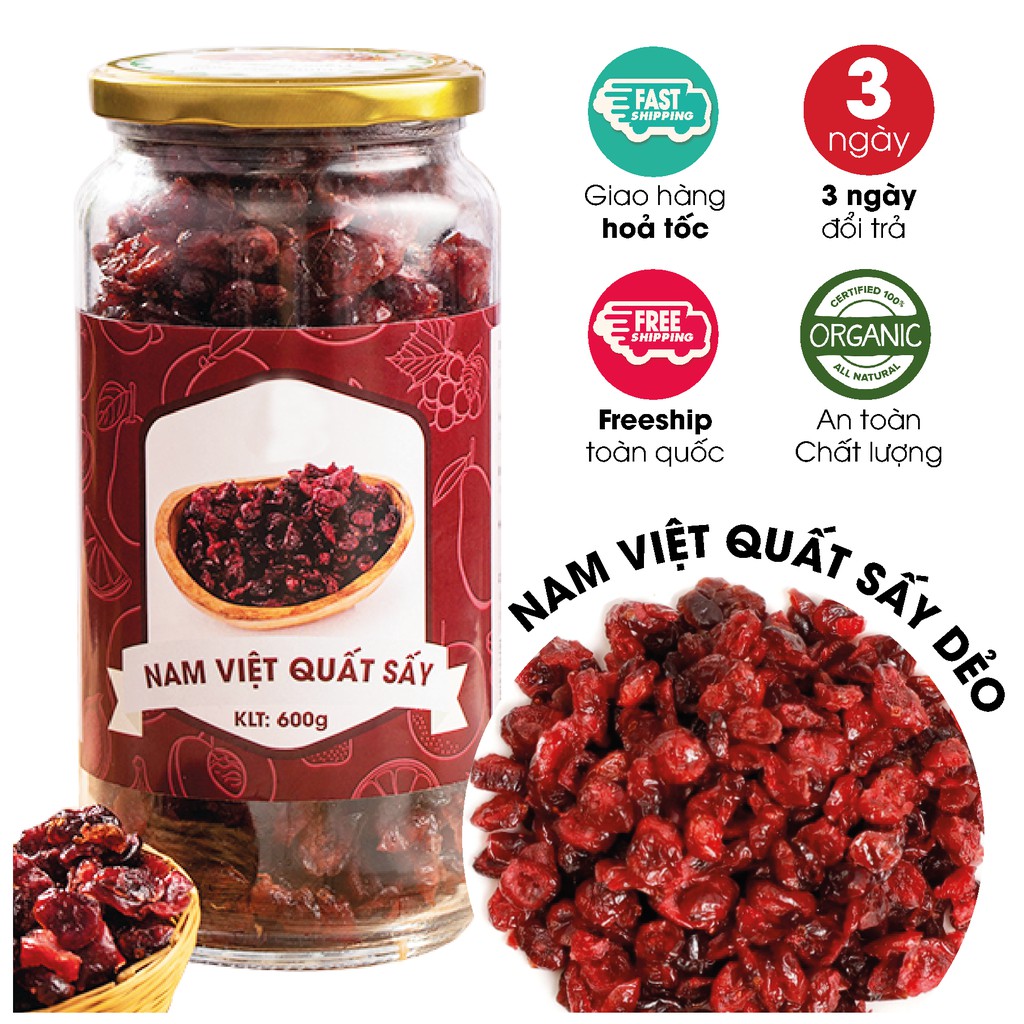 NAM VIỆT QUẤT SẤY ăn vặt healthy cho người ăn kiêng ăn chay &amp; mẹ bầu bổ sung nước &amp; chất xơ tốt cho tiêu hóa