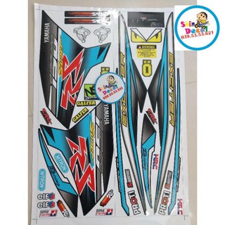 Tem xe exciter 150 RS tặng logo