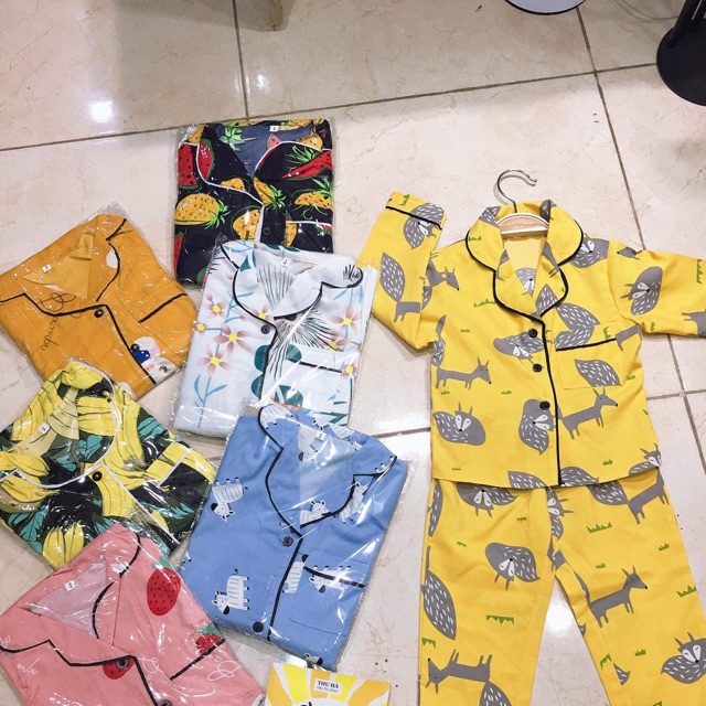 Combo 4 bộ pizama