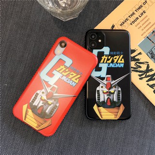 Ốp Điện Thoại Họa Tiết Gundam Anime Chống Rơi Cho Iphone 7 8 Plus X Xs Max Xr Iphone 11 Pro Max