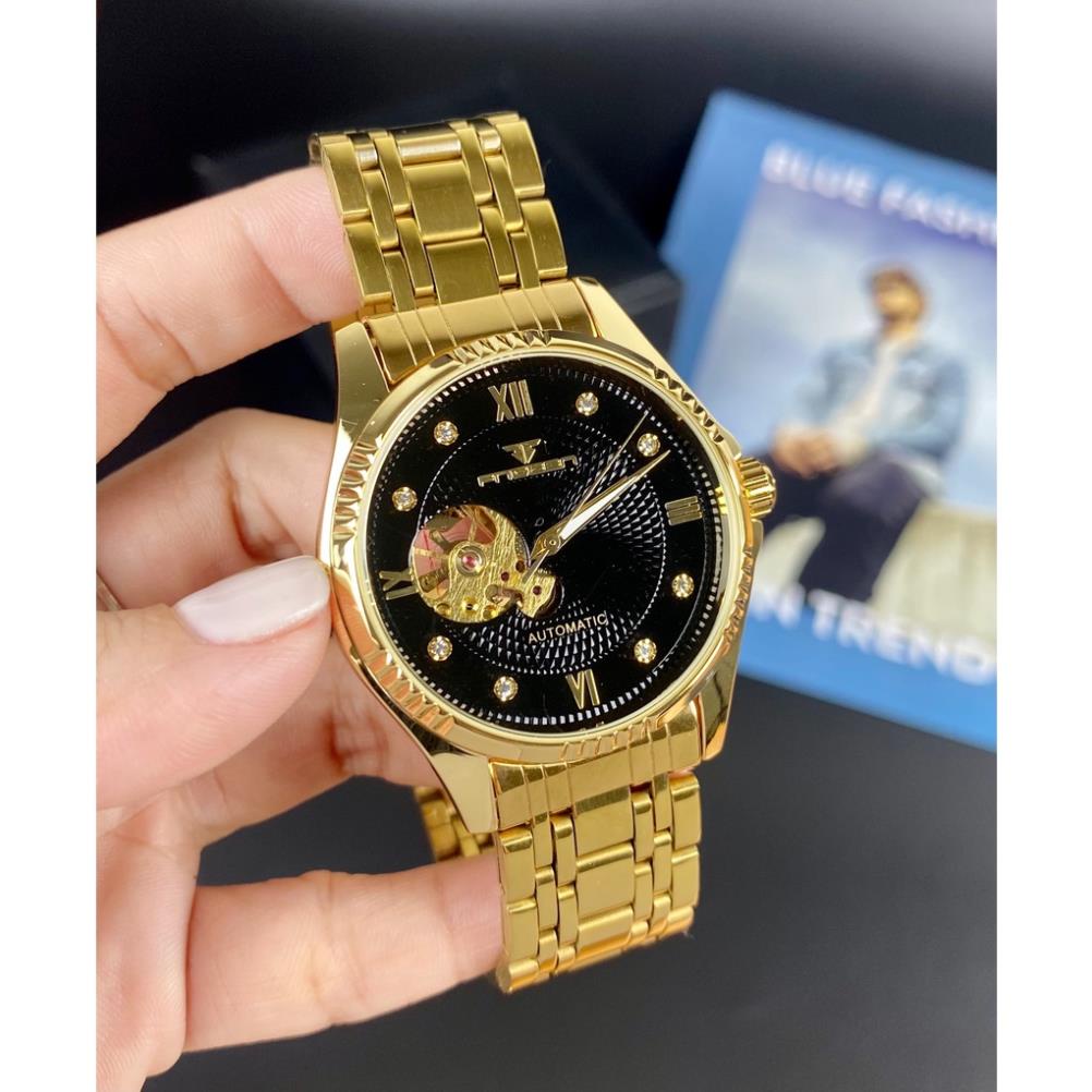 Đồng hồ nam FNGEEN chính hãng, đồng hồ cơ dây kim loại, BH 24 tháng, hàng loại 1 A5 | BigBuy360 - bigbuy360.vn