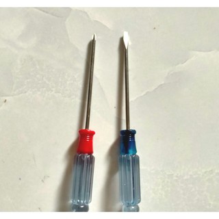 Tua vít nhỏ đầu bake và đầu dẹt 3mm
