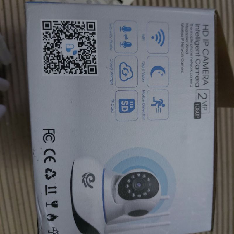 Smart Night Vision Camera wifi 3 râu 11 led 1080P full HD  (mẫu mới)