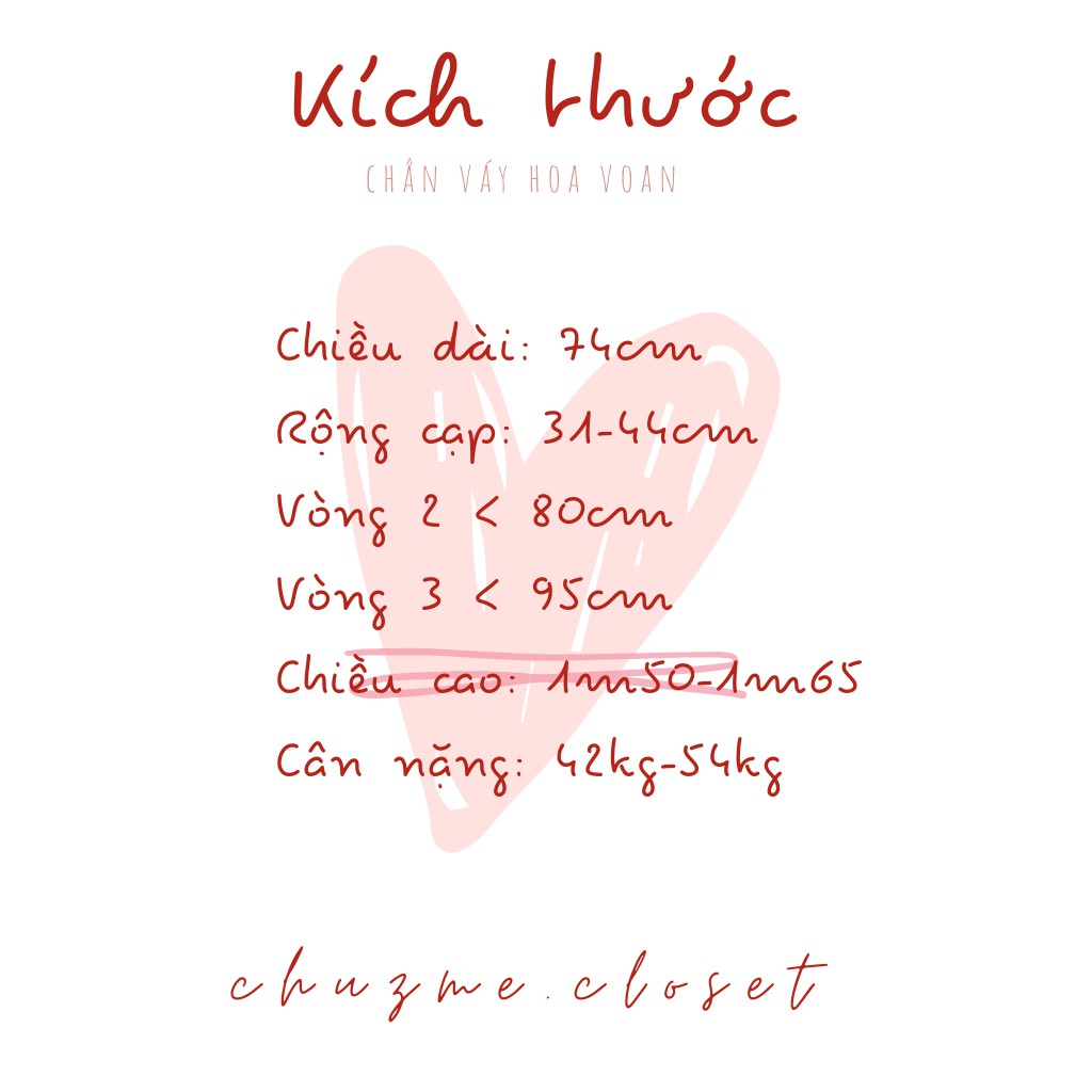 Chân váy hoa nhí ulzzang chun sau