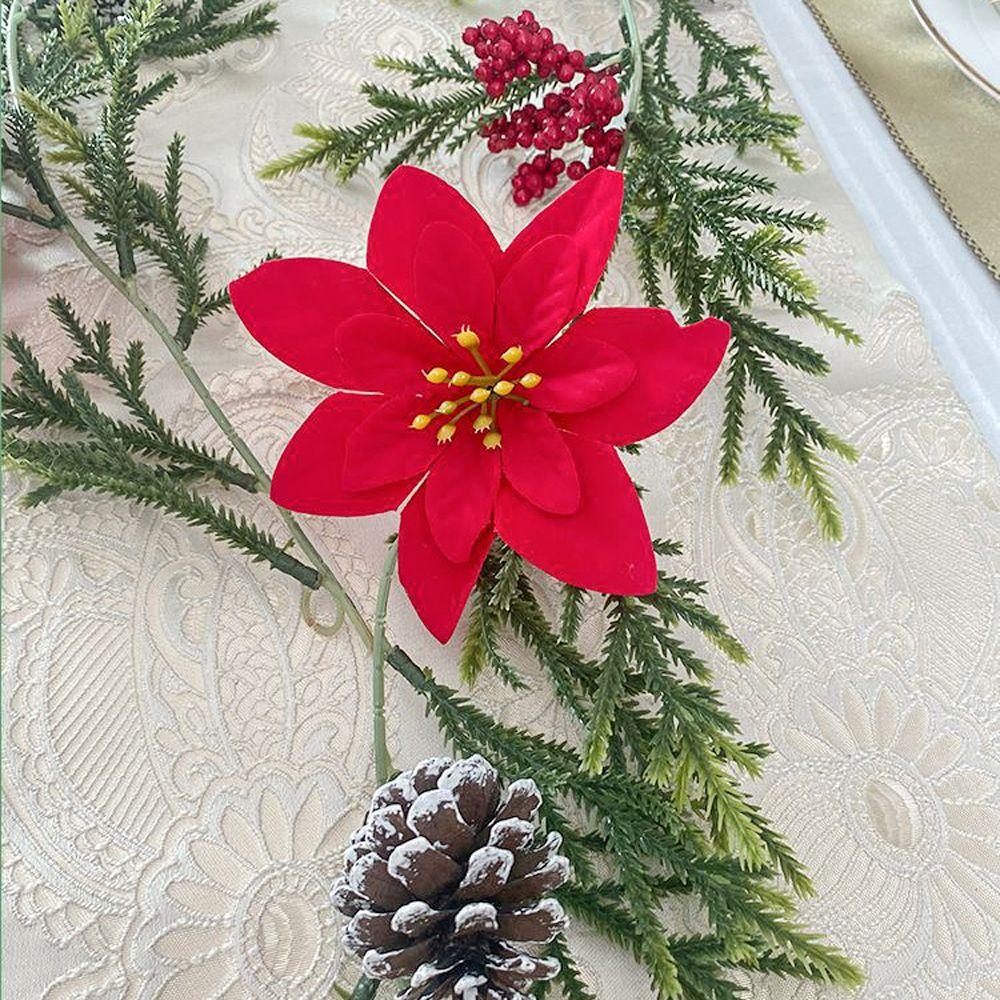 Dây Lá Bạch Đàn Giả Trang Trí Phông Nền Giáng Sinh