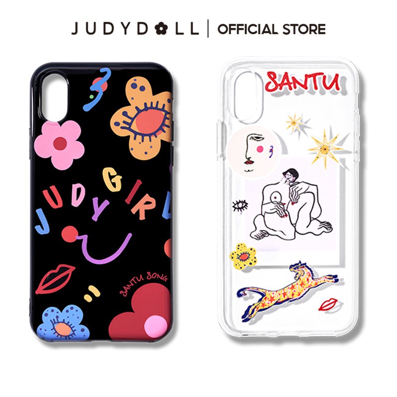 Ốp lưng điện thoại Judydoll chủ đề bài hát Lab x Santu cho iPhoneX XS