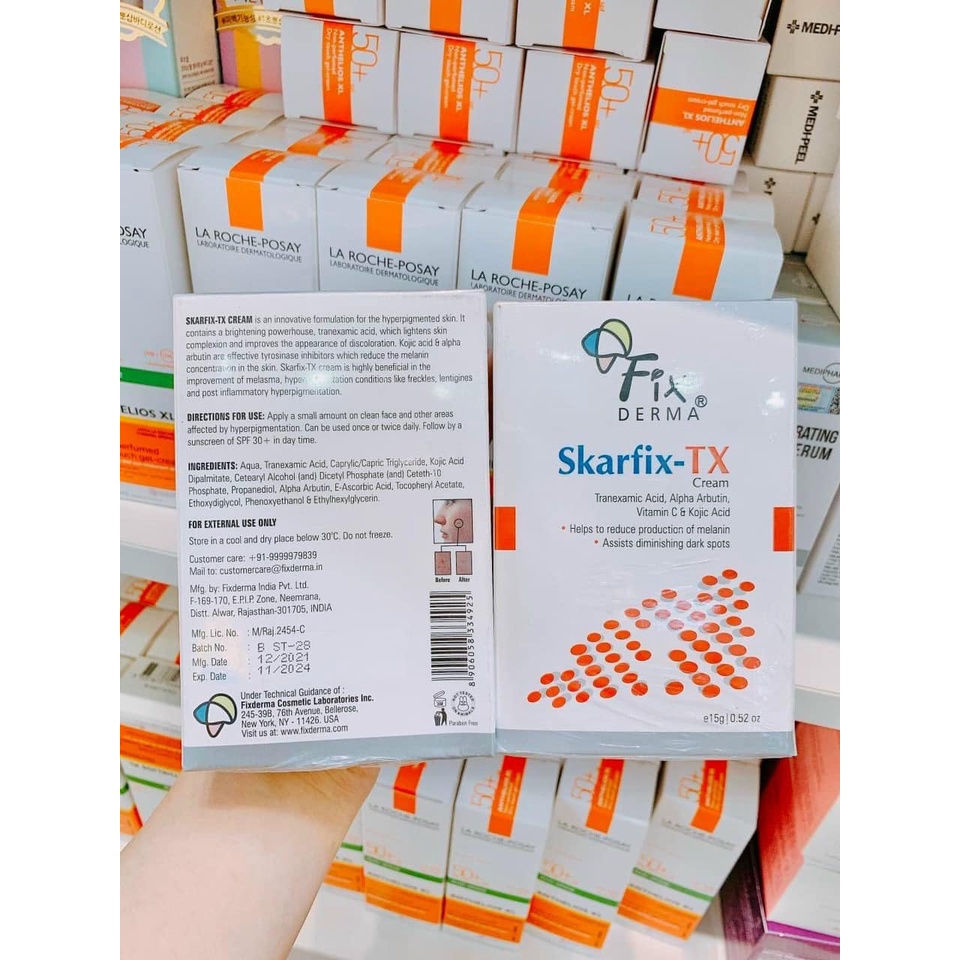 Kem Dưỡng Da Mờ Thâm Nám Fixderma Skarfix-TX Cream
