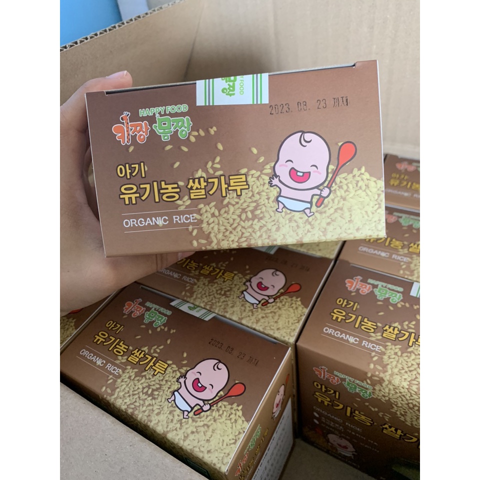 GẠO ORGANIC HAPPY FOOD HÀN QUỐC