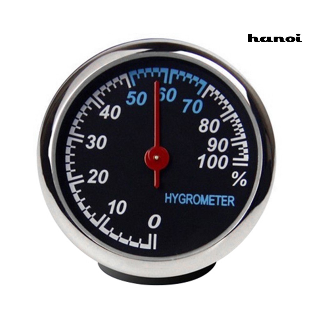 Đồng Hồ Điện Tử Mini Đo Nhiệt Độ / Độ Ẩm Cho Xe Hơi