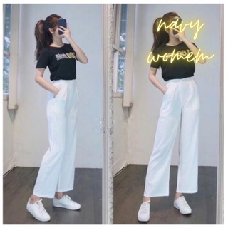 Quần Sớ Đũi  ống rộng