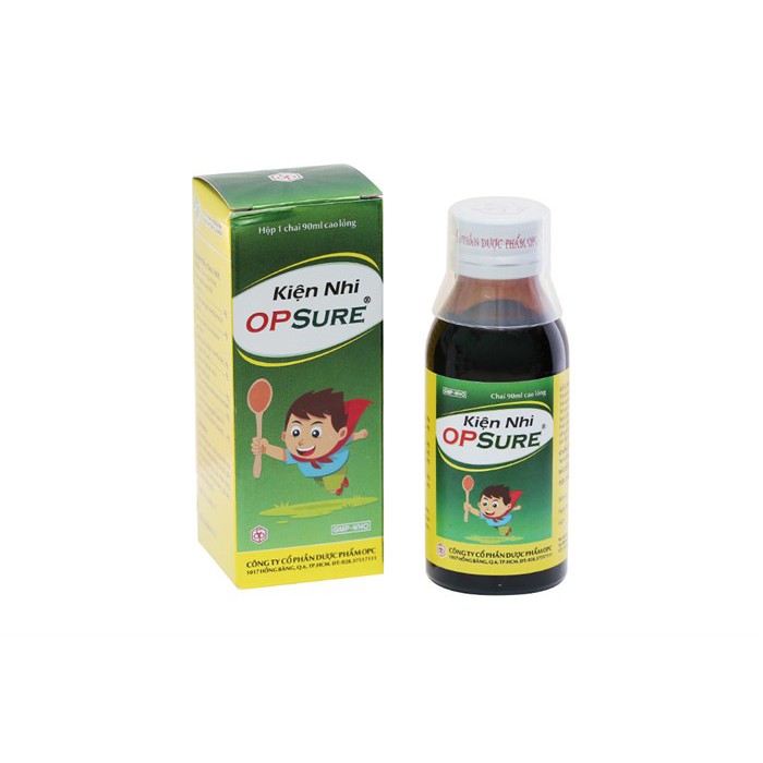 Siro KIỆN NHI OPSURE 90ml dược phẩm OPC siro cho trẻ biếng ăn, chán ăn, tự ra mồ hôi, mồ hôi trôm, đại tiện không đều | Thế Giới Skin Care