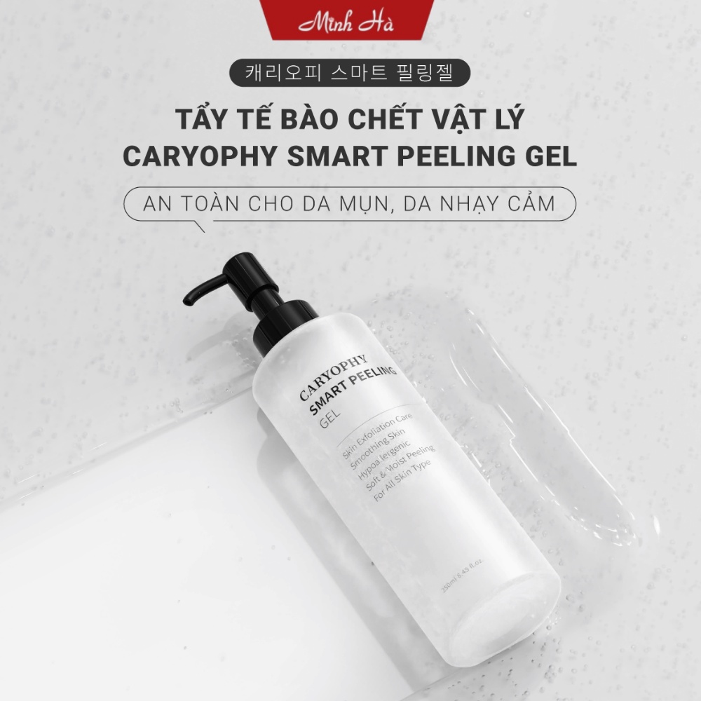 Tẩy da chết Caryophy Smart Peeling Gel 250ml giúp da sạch sâu, thông thoáng lỗ chân lông