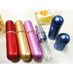 LỌ TRIẾT NƯỚC HOA MINI TỰ ĐỘNG VỎ NHÔM CAO CẤP