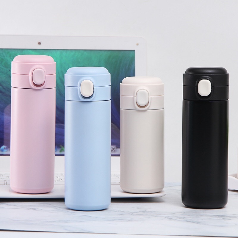 Bình giữ nhiệt cute 420ml hoạ tiết dễ thương