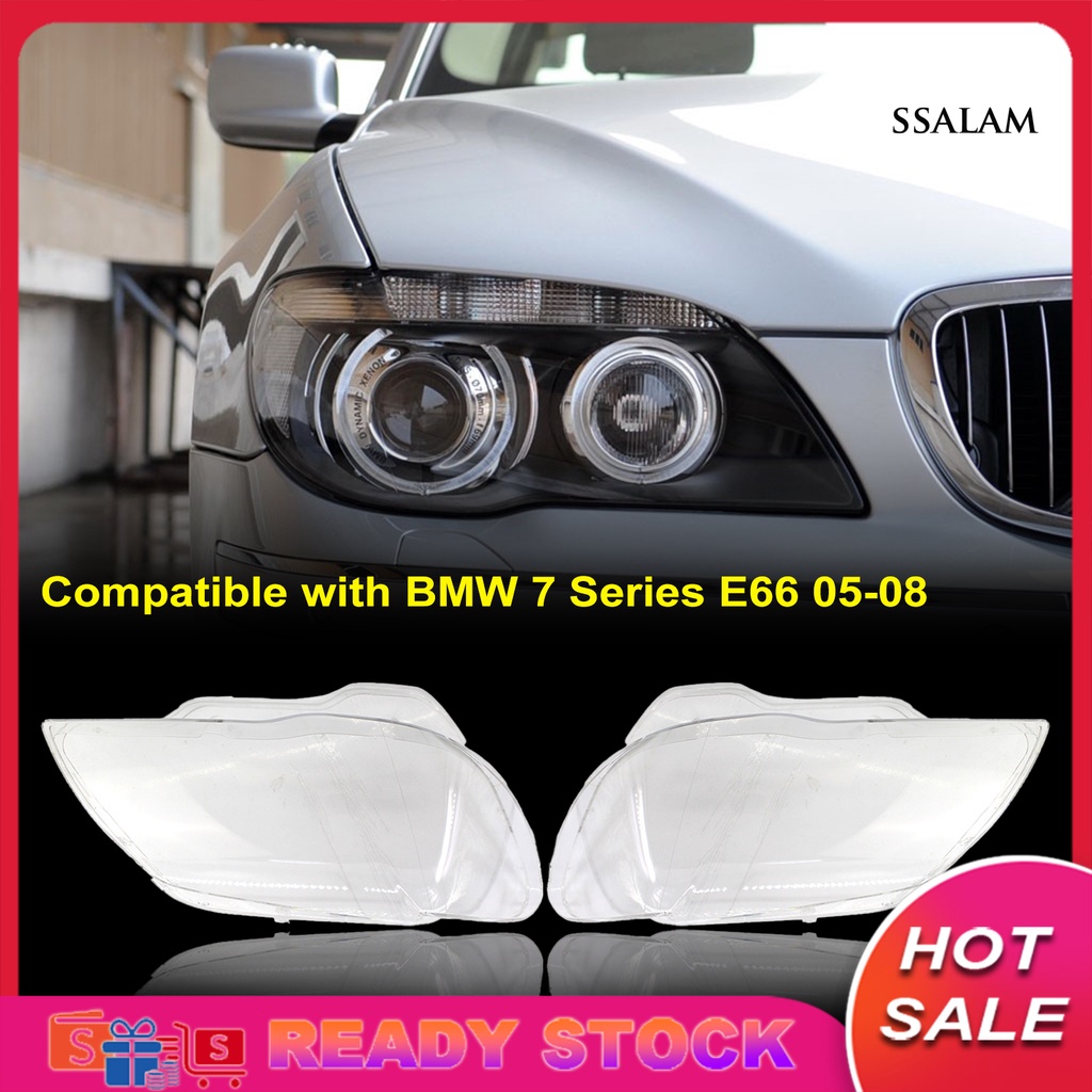 Ốp Đèn Pha Bằng Nhựa Trong Suốt Chuyên Nghiệp 63127162117 63127162118 Ốp Bảo Vệ Chìa Khóa Xe Hơi BMW 7 Series E66 05-08