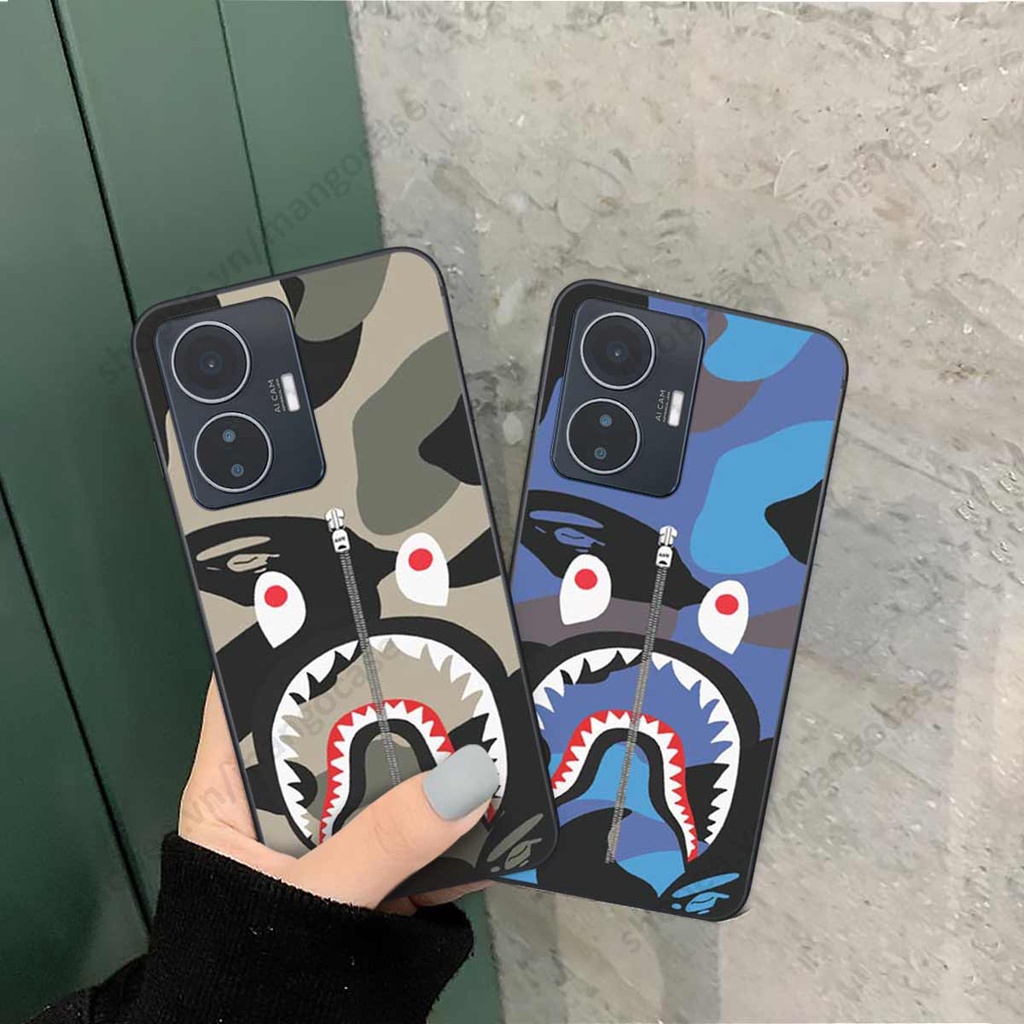 Ốp lưng điện thoại Vivo Y55 4G / 5G 2022 drew, kaws, bape cao cấp, vỏ ốp rẻ đẹp
