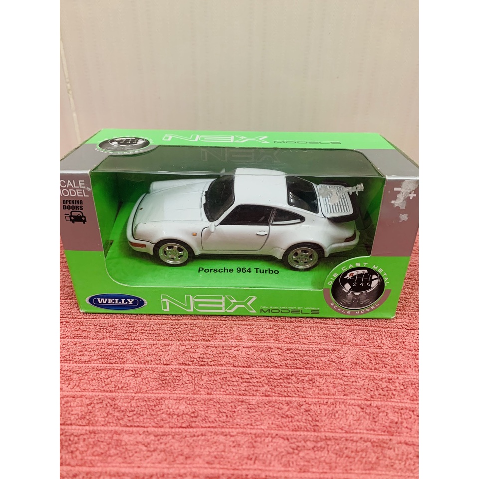 Đồ chơi Xe Porsche 964 Turbo 1:36 WELLY 43611F-CW