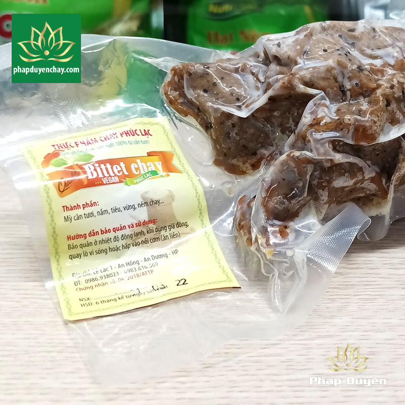 Thực Phẩm Chay - Bittet (Bít Tết) Chay Sạch Từ Căn Tươi, 500g