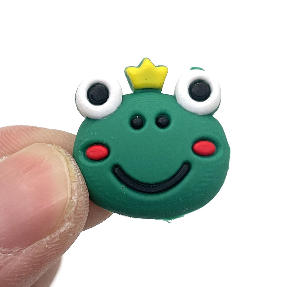 Jibbitz chủ đề ếch dễ thương crocs DIY  Shoe Charms pvc accessories  Phụ kiện dép Với 1000 Mẫu Lựa Chọn Quà tặng cho nam và nữ