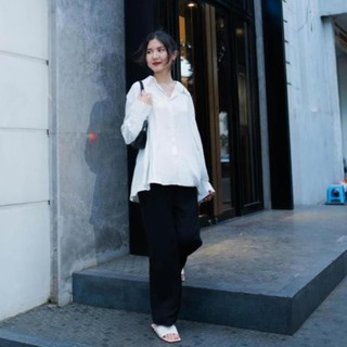 Sơ mi trắng trơn Freesize - WOG