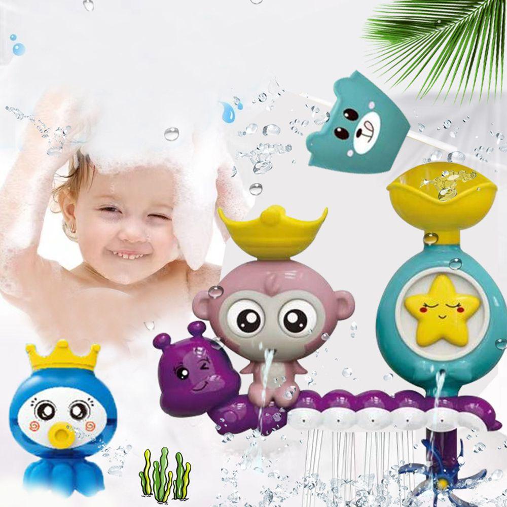 Đồ Chơi Nhà Tắm Hình Chú Khỉ Phun Nước Dễ Thương Vui Nhộn Cho Bé