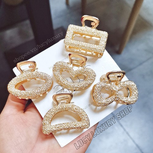 Kẹp Tóc Kim Loại Cỡ Nhỏ, Kẹp nửa đầu phong cách Hàn Quốc Cực Xinh - Hot Trend