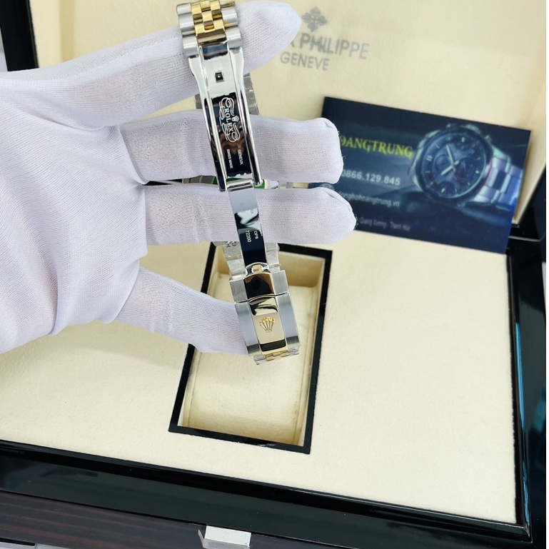 Đồng hồ Nam RolexDatejust máy nhật, Automatic ,size 40mm, Thép không rỉ đúc đặc