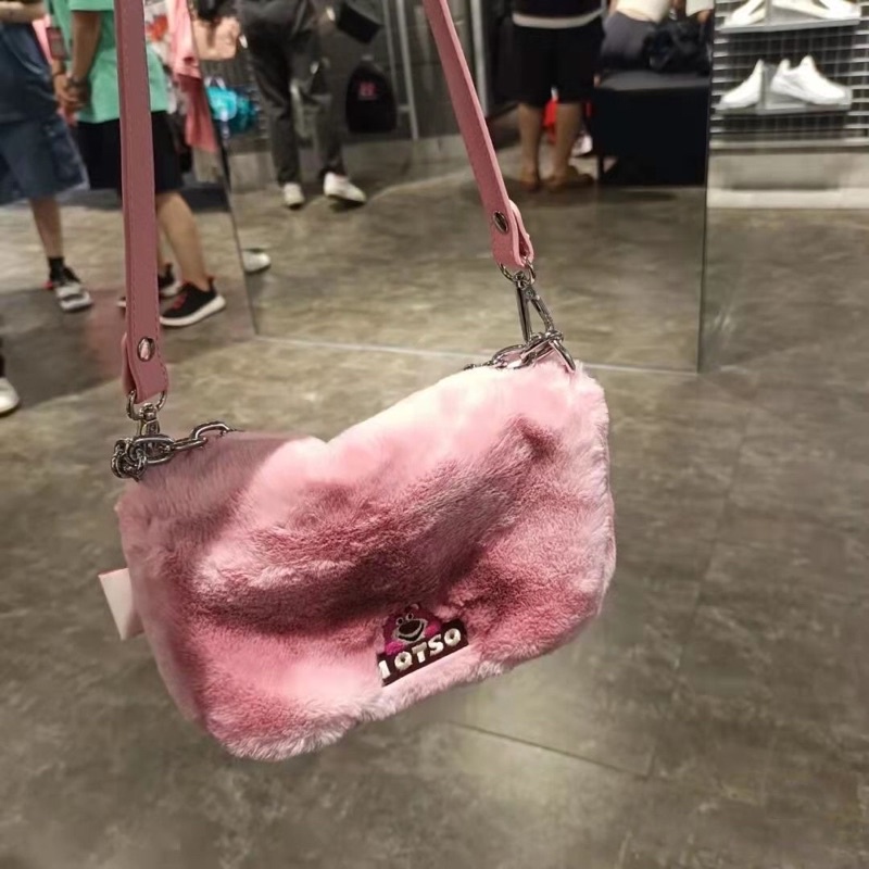 SẴN Túi xách lông Lotso Disney