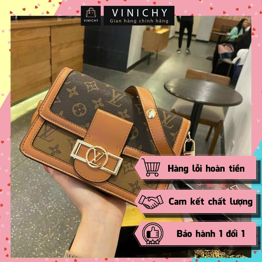 Túi xách nữ đeo chéo, túi đi chơi, đi học VINICHY, da đẹp thời trang cao cấp size 22cm HA088