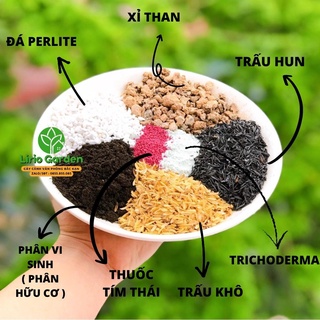 1kg đất trồng sen đá , xương rồng
