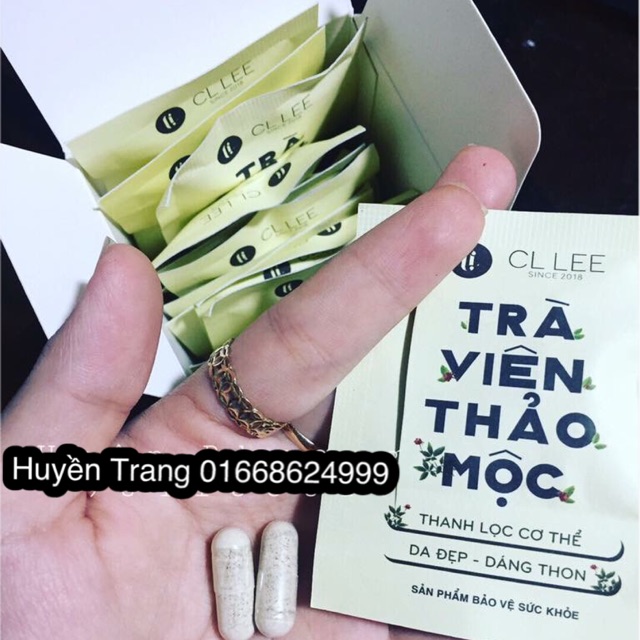 Trà viên thảo mộc giảm cân