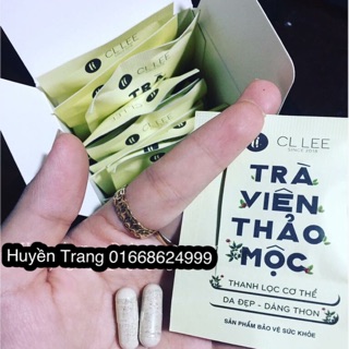 Trà viên thảo mộc giảm cân