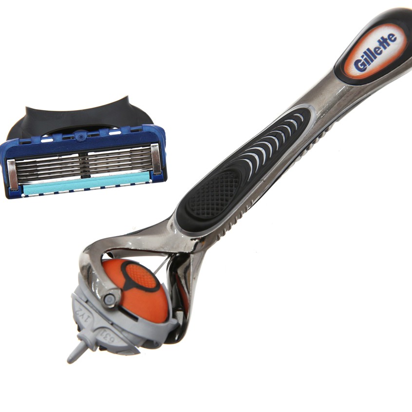 [Chính hãng] Dao cạo râu cao cấp 5 lưỡi Gillette Fusion Proglide (1 Cán Dao + 1 Lưỡi Dao + 1 Đầu bảo vệ) - Đức