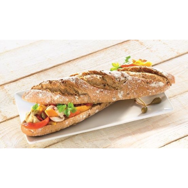 Bột trộn bánh mì hạt lúa mạch đen Puratos Puravita Dark Rye 500g (Tách từ gói nguyên 5kg)