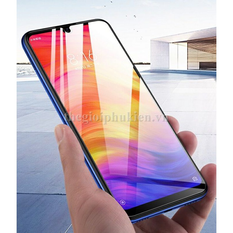 Tấm dán kính cường lực Xiaomi Redmi Note 7 chống vỡ, chống xước